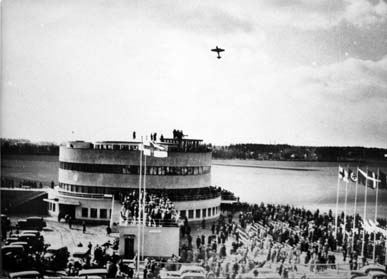 Helsingin maalentoaseman vihkiäiset 1938.